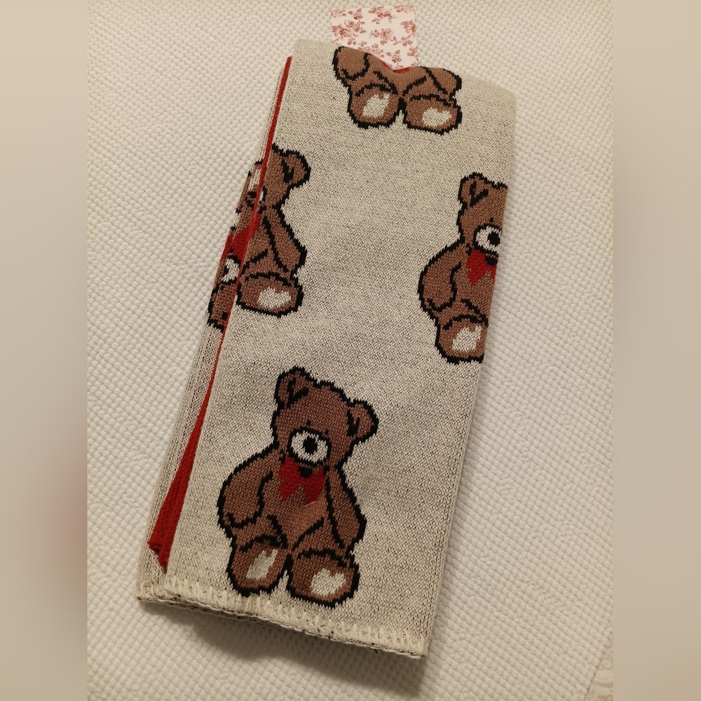 Set Of 3 New Rachel Ashwell Teddy Bear Dish Towels - Picture 2 of 3